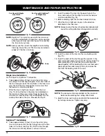 Preview for 12 page of Bolens BL 100/ BL 150 Operator'S Manual