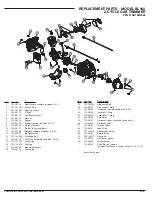 Bolens BL160 Replacement Parts preview