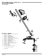 Preview for 2 page of Bolens BL160 Replacement Parts