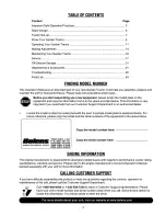 Preview for 2 page of Bolens G808H Operator'S Manual