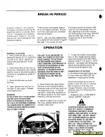 Preview for 8 page of Bolens H-14 Safety And Operation Instructions