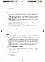 Preview for 40 page of BOLERO AGUAZERO 6600 Instruction Manual