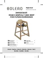 BOLERO DL833 Instruction Manual preview