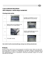 Preview for 2 page of BOLERO GC594 Assembly Instructions Manual