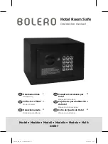 BOLERO GC607 Instruction Manual preview