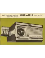 BOLEX Multimatic Instruction Manual предпросмотр