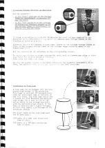 Предварительный просмотр 9 страницы BOLEX S-221 Instructions For Use Manual