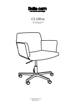 Предварительный просмотр 1 страницы Bolia C3 Office Manual