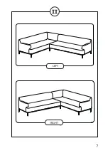 Предварительный просмотр 7 страницы Bolia CARO 01-093-25 Manual