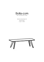 Bolia New Mood Dining Table 235 Manual предпросмотр