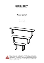 Bolia Nord Bench Manual preview