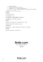 Preview for 15 page of Bolia Nord Bench Manual