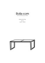 Предварительный просмотр 1 страницы Bolia Ribbon Manual