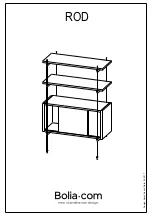 Bolia ROD Assembly Instructions Manual предпросмотр