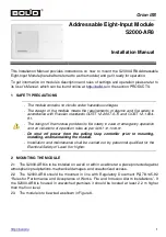 Preview for 1 page of bolid S2000-AR8 Installation Manual