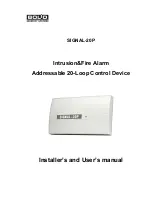 bolid SIGNAL-20P User Manual предпросмотр