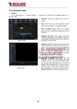 Предварительный просмотр 29 страницы Bolide SVR9504H User Manual