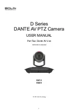 Bolin Technology DANTE AV D Series User Manual preview