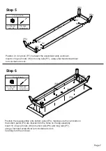 Предварительный просмотр 7 страницы BoLiving 519283 Assembly Instructions Manual