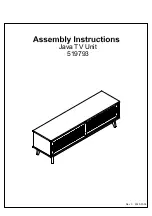 Предварительный просмотр 1 страницы BoLiving 519793 Assembly Instructions Manual