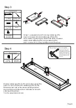 Предварительный просмотр 6 страницы BoLiving 519793 Assembly Instructions Manual