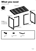 Предварительный просмотр 3 страницы BoLiving 8886362908954 Assembly Instructions Manual