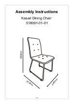 Предварительный просмотр 1 страницы BoLiving Kasari Assembly Instructions