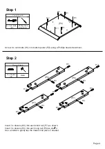 Предварительный просмотр 4 страницы BoLiving Niva 519284 Assembly Instructions Manual