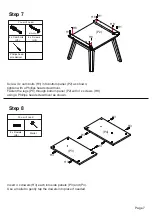 Предварительный просмотр 7 страницы BoLiving Niva 519284 Assembly Instructions Manual