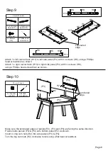 Предварительный просмотр 8 страницы BoLiving Niva 519284 Assembly Instructions Manual