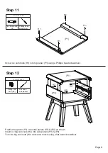 Предварительный просмотр 9 страницы BoLiving Niva 519284 Assembly Instructions Manual