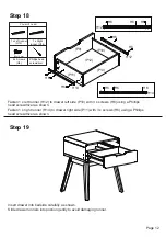 Предварительный просмотр 12 страницы BoLiving Niva 519284 Assembly Instructions Manual