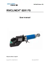 Bollhoff RIVCLINCH 0201 FS User Manual preview