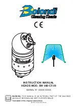 Предварительный просмотр 1 страницы Bolondi SW 060-CF.09 Instruction Manual