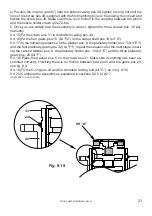 Preview for 21 page of Bolondi XC 061-AAM.04 Operating And Maintenance