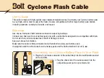 Bolt Cyclone Flash Cable User Manual preview