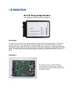 Preview for 1 page of Boltek RLO-10 Installation Instructions