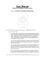 Bolton Conductive Systems 01-2720 User Manual preview
