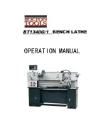 Bolton Tools BT1340G/1 Operation Manual preview