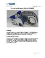 Preview for 3 page of Bolttech-Mannings TorqLinks Operation & Maintenance Manual