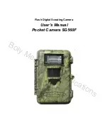 Предварительный просмотр 1 страницы Boly Media Pocket Camera SG560F User Manual