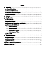 Preview for 2 page of Boly Media SG550-8mHD User Manual