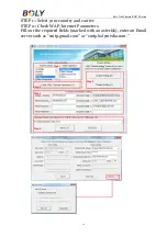 Предварительный просмотр 11 страницы Boly BG310 Series User Manual