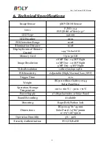 Предварительный просмотр 22 страницы Boly BG310 Series User Manual