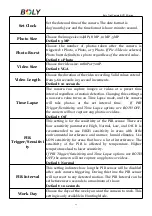 Preview for 17 page of Boly BG710 Series User Manual