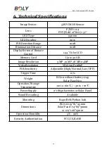 Preview for 22 page of Boly BG710 Series User Manual