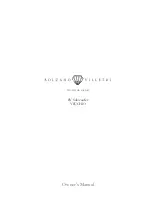 Bolzano Villetri DB 5004 BP-AB Owner'S Manual preview