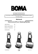 Boma Multiwash Original Instructions Manual предпросмотр