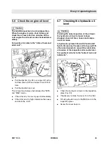 Preview for 65 page of Bomag BMP 8500 Operating And Maintenance Instructions Manual