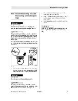 Preview for 47 page of Bomag BPR 45/55 D Operating Instructions Manual